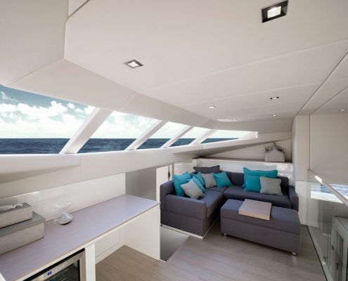 Luxury catamaran "Moondance"